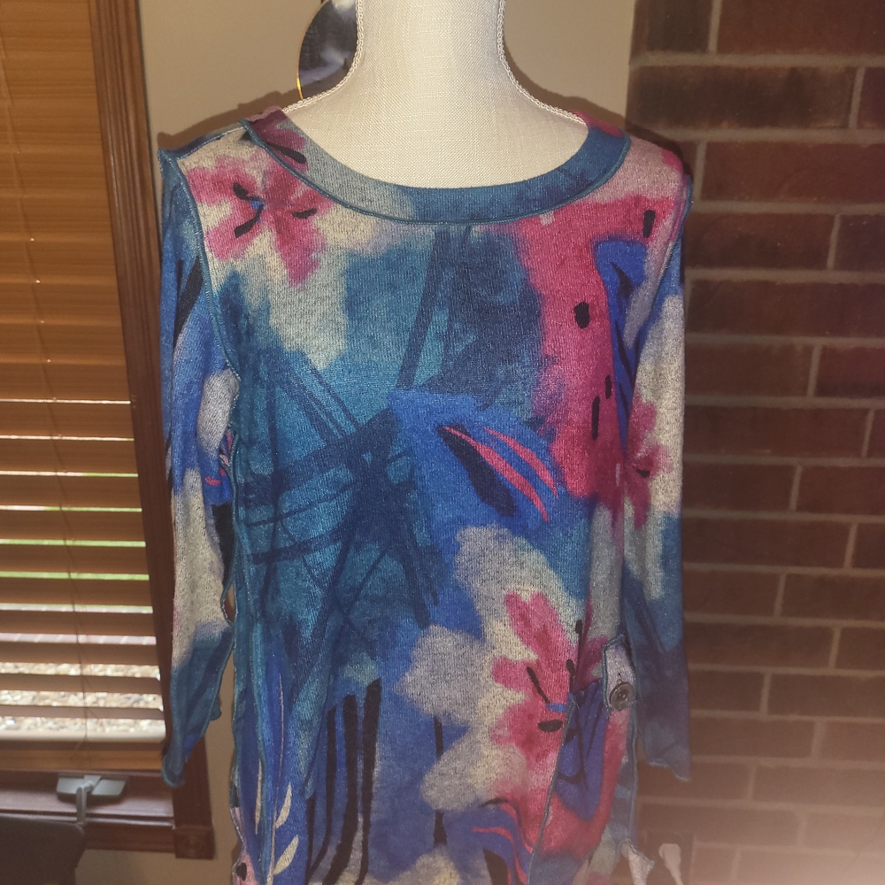 Multiples Jewel Tone Tunic